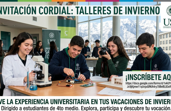 En vacaciones puedes realizar talleres U. Santo Tomas